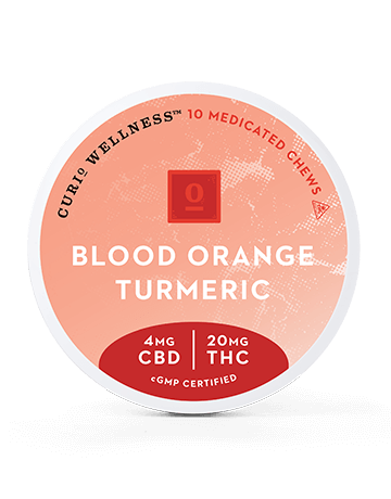 Blood Orange Turmeric Chews (THC-Dominant)